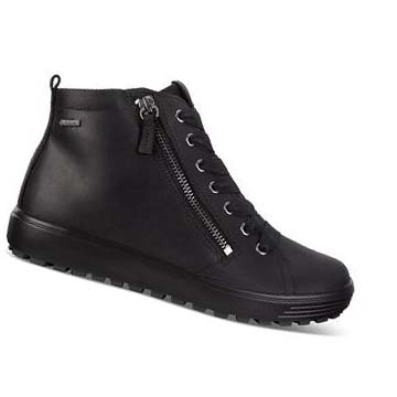 Women's Ecco Soft 7 Tred Gtx Hi Boots Black | Canada 43CTV